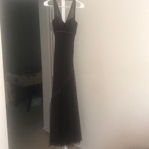 Brown beaded formal